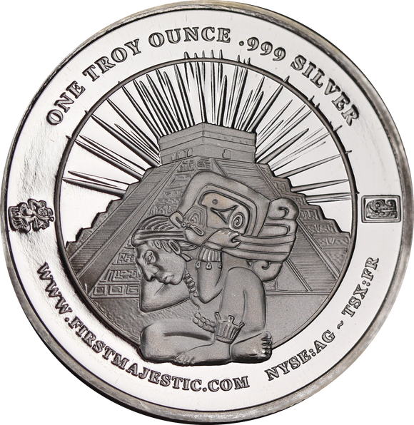 2021 First Majestic Mayan 1oz Silver Round