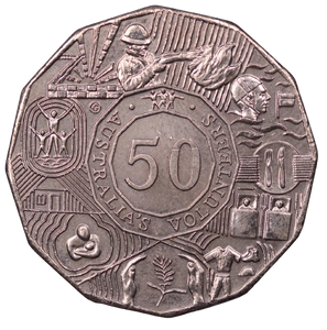 2003 Year of Volunteers 50c Coin