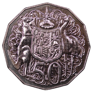 2010 Coat of Arms 50c Coin