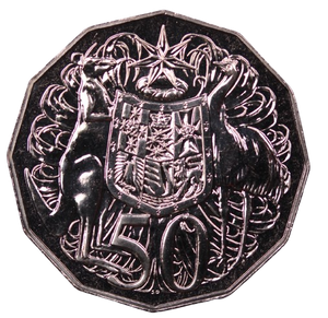 2013 Coat of Arms 50c Coin