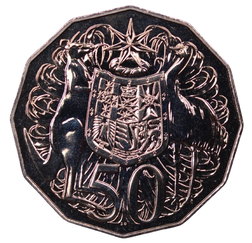 2014 Coat of Arms 50c Coin