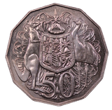 1984 Coat of Arms 50c Coin