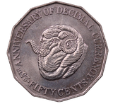 1991 Decimal Currency Anniversary 50c Coin