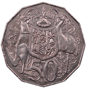 2007 Coat of Arms 50c Coin