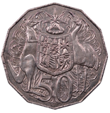 2007 Coat of Arms 50c Coin