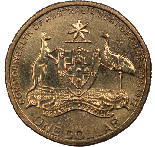 2008 Coat of Arms $1 Coin