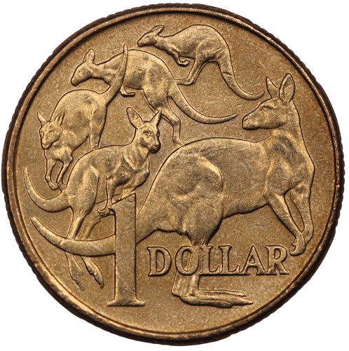 2005 Mob of Roos $1 Coin