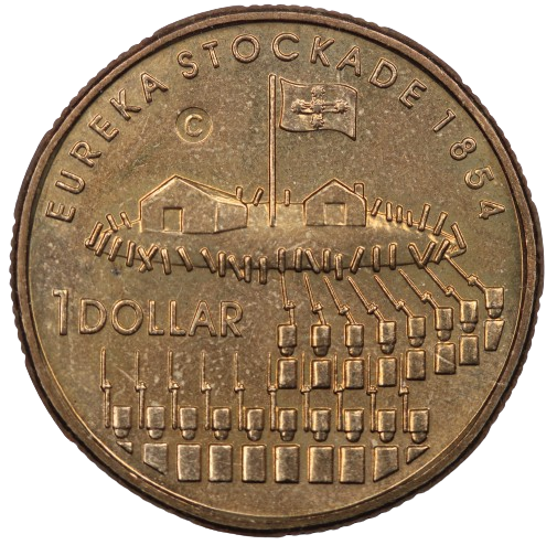 2004 Eureka Stockade $1 Coin