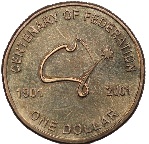 2001 Federation $1 Coin