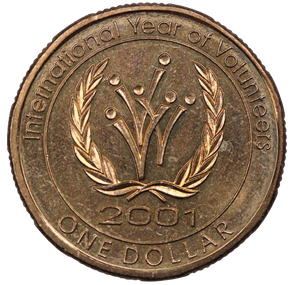 2001 Volunteers $1 Coin