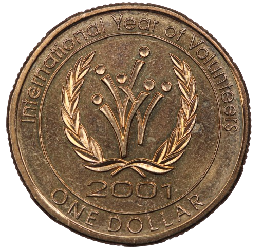 2001 Volunteers $1 Coin