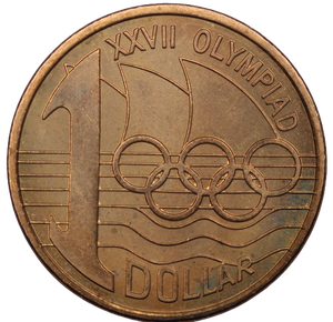 2000 Olympiad $1 Coin