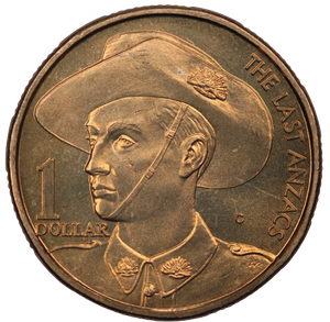 1999 The Last ANZACS $1 Coin