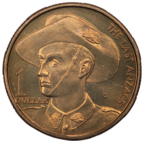 1999 The Last ANZACS $1 Coin