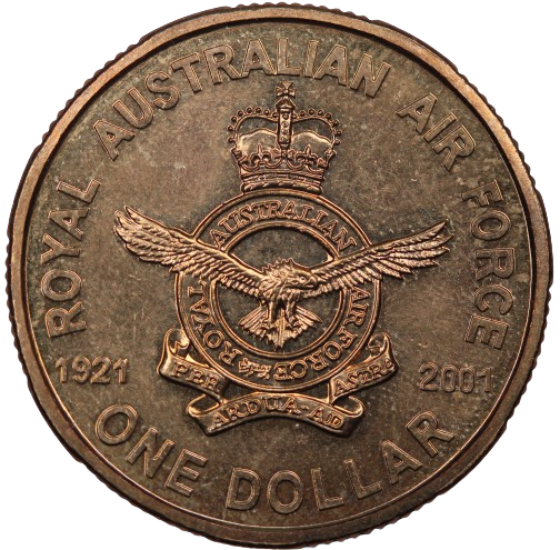 2001 Royal Australian Air Forces $1 Coin