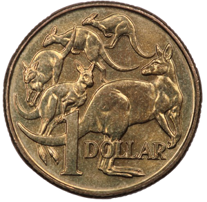 1995 Mob of Roos $1 Coin