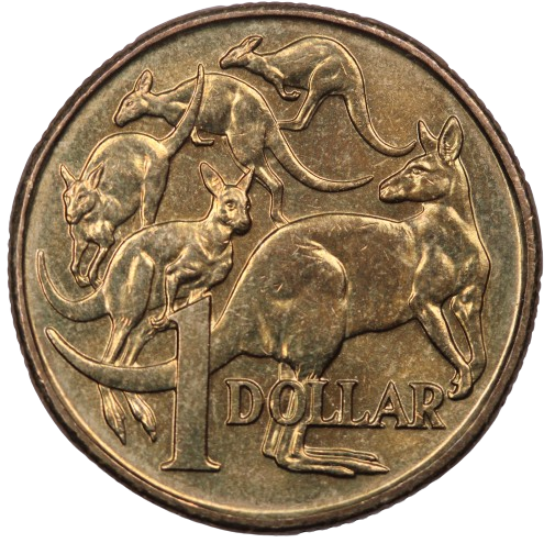 1995 Mob of Roos $1 Coin