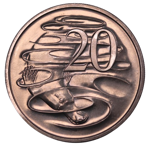 1986 20c Coin