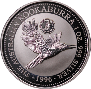 1996 Kookaburra Naming of Swan River and Rottnest Island Privy 1oz Silver Coin