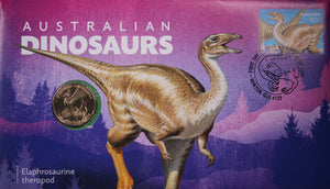 2022 Australian Dinosaurs Elaphrosaurine theropod $1 PNC