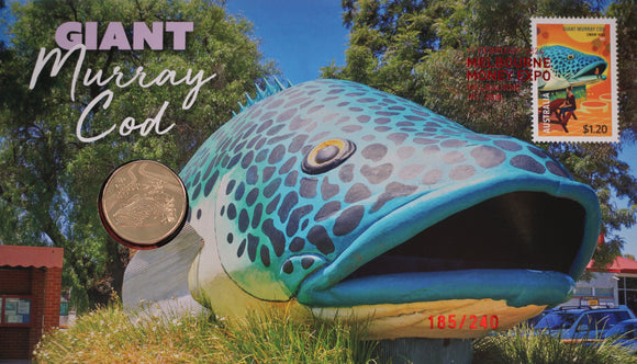 2024 Melbourne ANDA Money Expo Day 2 Murray Cod $1 Coin PNC