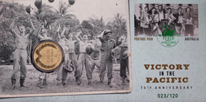 2020 75th Anniversary Victory in the Pacific $1 PNC - Perth Stamp and Coin Show Issue