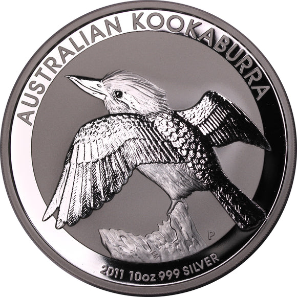 2011 Kookaburra 10oz Silver Bullion Coin