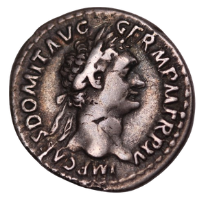 Domitian 81-96BC Silver Denarius VF