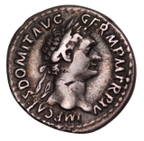 Domitian 81-96BC Silver Denarius VF