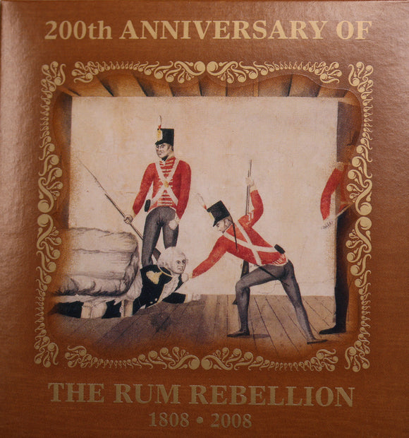 2008 Rum Rebellion 1oz Silver Proof Coin