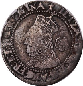 GB 1572 Elizabeth I Silver Threepence aVF