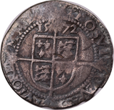 GB 1572 Elizabeth I Silver Threepence aVF