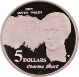 1994 Silver $5 Explorers - Charles Sturt