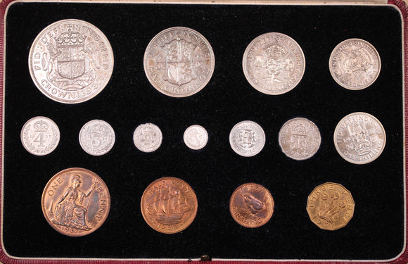 GB 1937 Specimen Coin Set