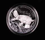 2018 Platypus at Night 1oz Silver Black Proof Coin