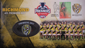 2017 AFL Premiers Richmond Tigers Medallion Cover