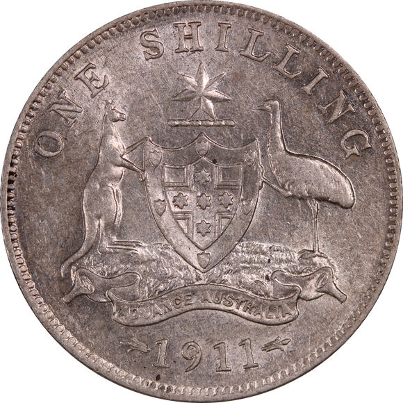 1911 Shilling VF