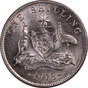 1918M Shilling EF