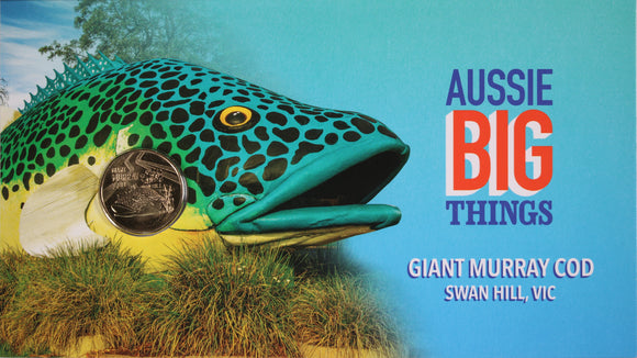 2023 $1 Aussie Big Things The Giant Murray Cod - PNC Insert