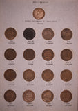 Complete Halfpenny Collection including 1923 (Fine)