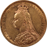 1890 Melbourne Mint Sovereign aEF