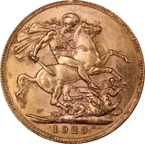 1923 Perth Mint Sovereign gVF