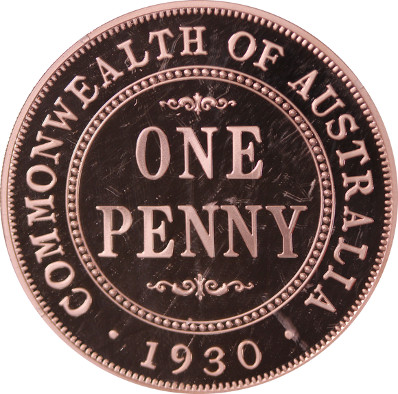 History of Australian Coinage 1930 Australian Penny