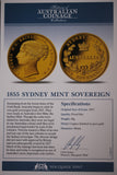 History of Australian Coinage 1855 Sydney Mint Sovereign