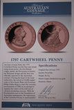 History of Australian Coinage 1797 Cartwheel Penny