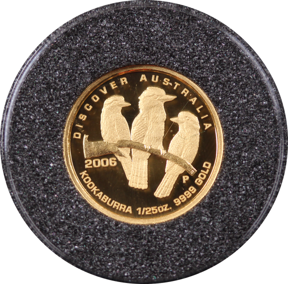 2006 Kookaburra 1/25oz Gold Proof Coin