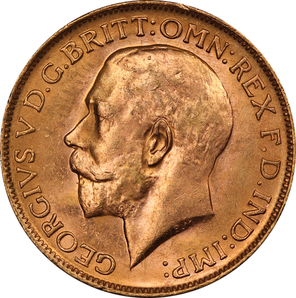 1919 Perth Mint Gold Sovereign gEF