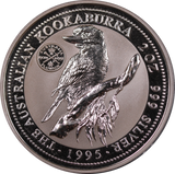 1995 2oz Silver Kookaburra Jubilee Federation Florin Privy Mark Coin