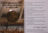 1995 $1 Coin UNC A.B. 'Banjo' Paterson Waltzing Matilda - 'B' Mintmark