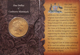 2008 $1 100 Years of Australia's Original Coat of Arms UNC - 'C' Mintmark